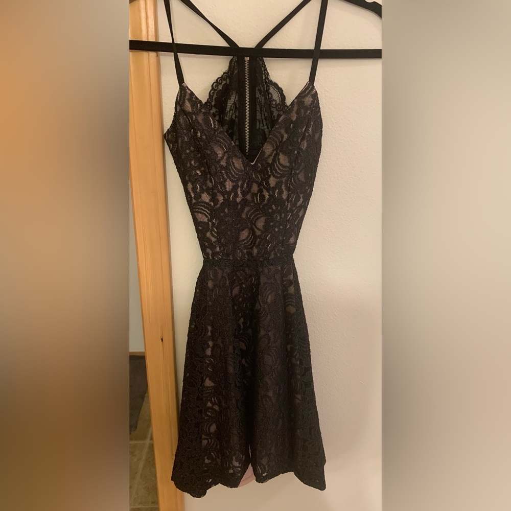 Little Black Lace Dress